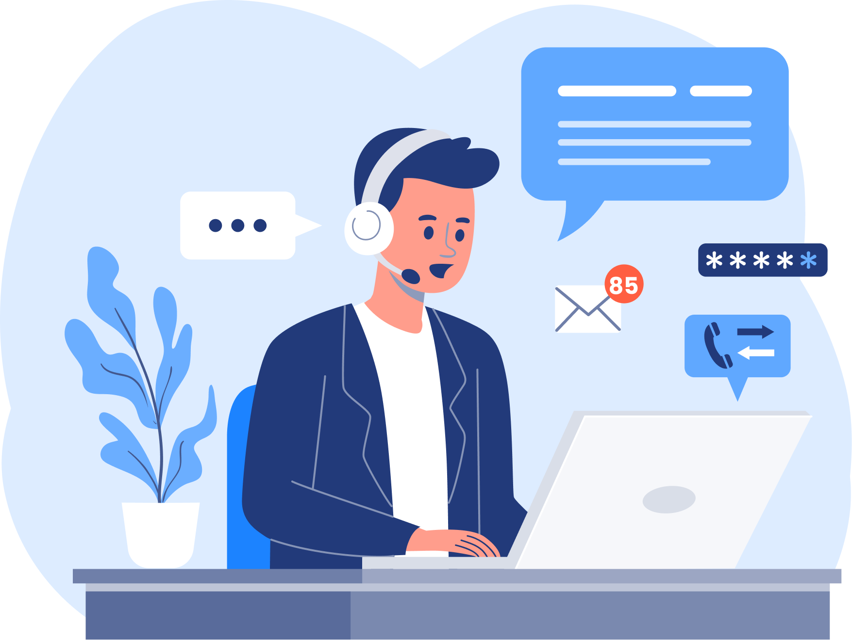 admin illustration
