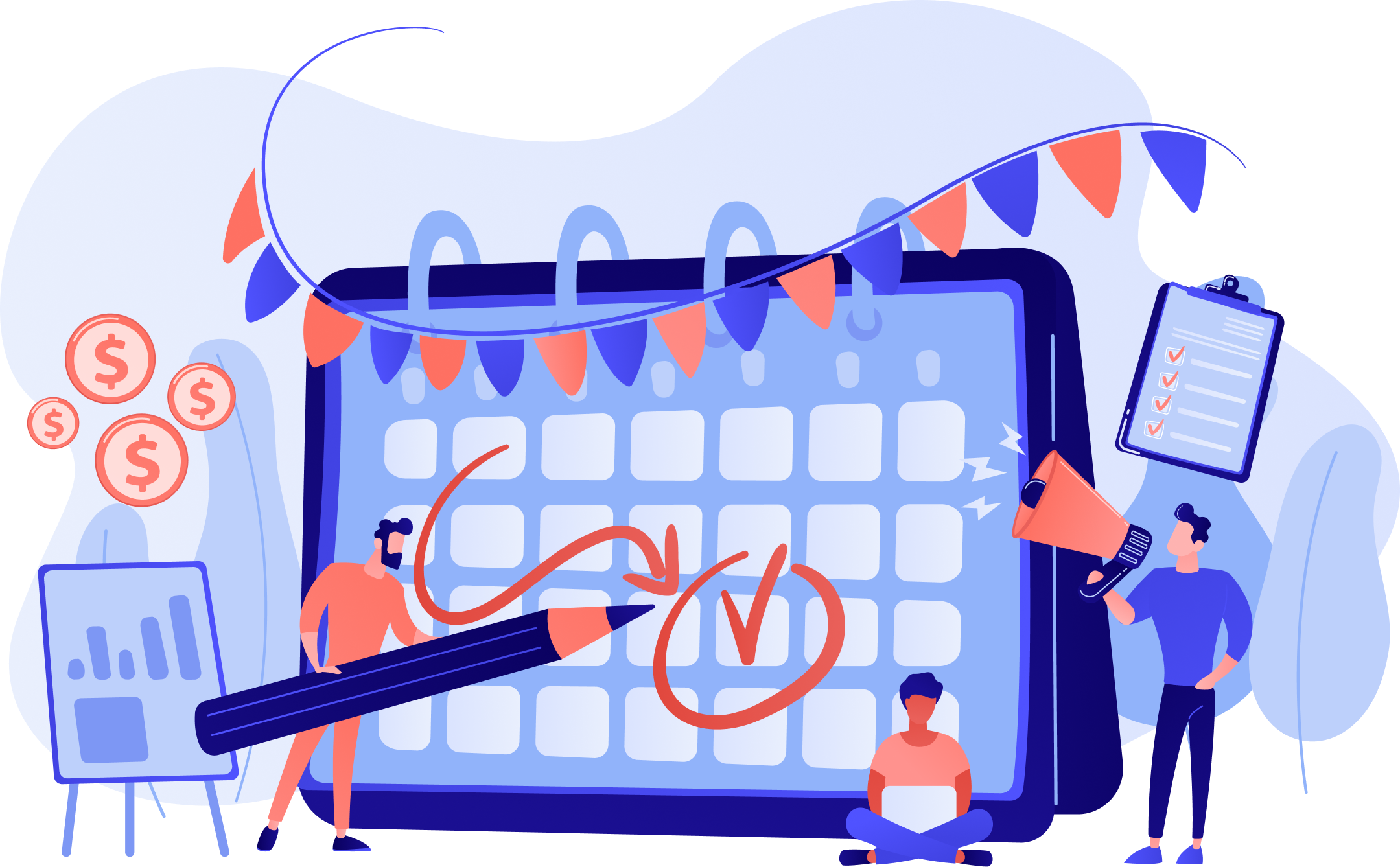 smartAttendance illustration